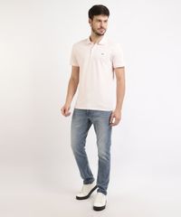 Polo-Masculina-Basica-em-Piquet-com-Bordado-Manga-Curta-Rosa-Claro-9725321-Rosa_Claro_3