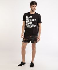 Camiseta-Masculina--Less-Monday-More-Summer--Manga-Curta-Gola-Careca--Preta-9858410-Preto_3