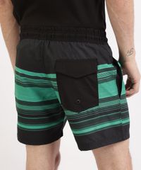 Short-Masculino-Estampado-Listrado-com-Elastico-Preto-9946072-Preto_2