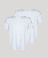 Kit-de-2-Camisetas-Masculinas-Basicas-Flame-Manga-Curta-Gola-Careca-Branco-9962734-Branco_1