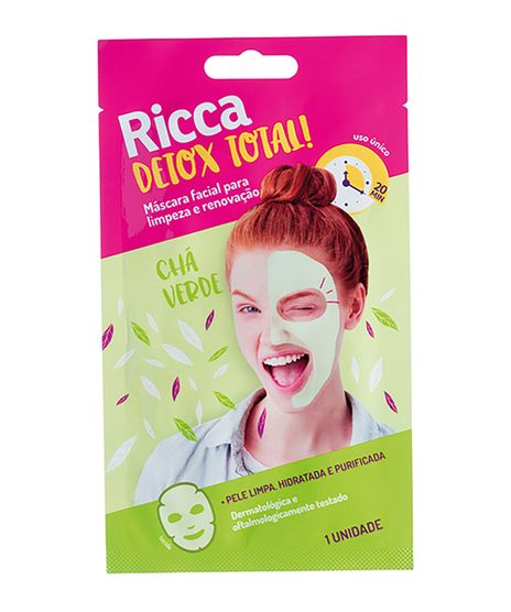 Mascara-Facial-Ricca-Para-Limpeza-e-Renovacao-Detox-Total--Unico-9964442-Unico_1