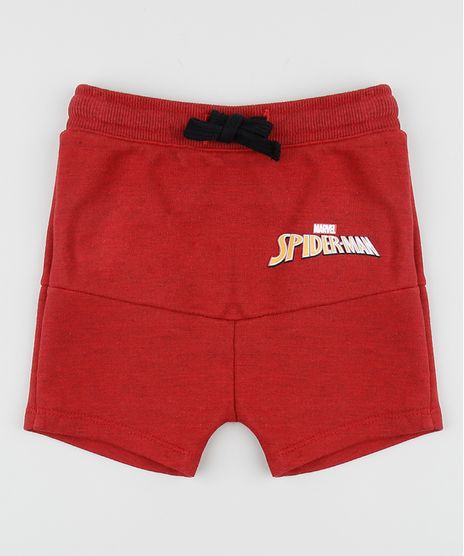 Bermuda-de-Moletom-Infantil-Saruel-Homem-Aranha-com-Recorte-Vermelha-9947972-Vermelho_1