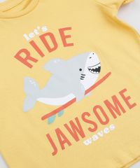 Camiseta-Infantil-Tubarao--Ride-Jawsome--Manga-Curta--Amarela-9953105-Amarelo_4