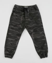 Calca-de-Sarja-Infantil-Jogger-Estampada-Camuflada-com-Bolso-Cinza-9953663-Cinza_1