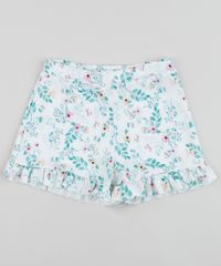 Short-Infantil-Estampado-Floral-com-Babado-Multicor-9956020-Multicor_1