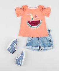 Blusa-Infantil-Melancia-Manga-Curta-com-Vazado-Laranja-9956559-Laranja_3