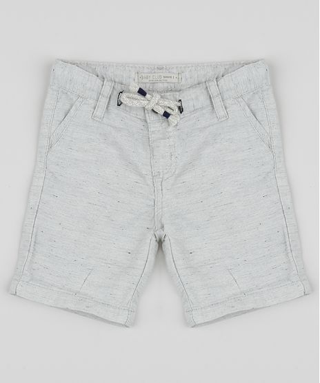 Bermuda-de-Sarja-Infantil-com-Cadarco-Branca-9953491-Branco_1