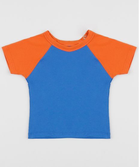 Camiseta-Infantil-Basica-Manga-Curta-Raglan-Laranja-9962827-Laranja_1