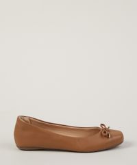 Sapatilha-Feminina-Via-Uno-Bico-Quadrado-com-Laco-Marrom-9963498-Marrom_2