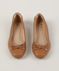 Sapatilha-Feminina-Via-Uno-Bico-Quadrado-com-Laco-Marrom-9963498-Marrom_5