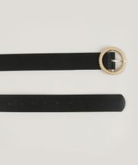 Cinto-Feminino-Medio-com-Fivela-Redonda-Texturizada-Preto-9922827-Preto_2