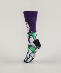 Meia-Masculina-Cano-Alto-Divertida-Buzz-Lightyear-Estampada-Roxa-9957618-Roxo_3