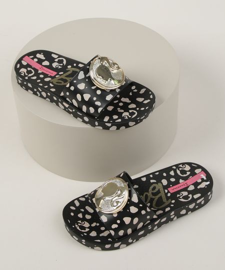 Chinelo-Slide-Infantil-Ipanema-Barbie-Estampado-Animal-Print-Onca-Preto-9961775-Preto_1