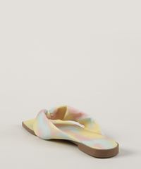 Rasteirinha-Feminina-Oneself-Tira-Larga-Estampada-Tie-Dye-Multicor-9961971-Multicor_3
