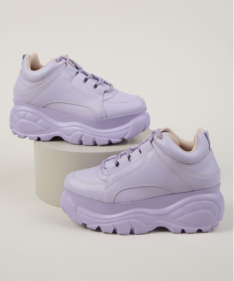 Tenis-Chunky-Feminino-Zatz-com-Recortes-Lilas-9962394-Lilas_1