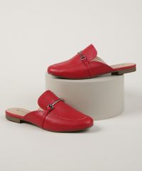 Mule-Feminino-Via-Uno-Bico-Redondo-com-Fivela-Vermelho-9961670-Vermelho_1