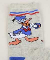 Meia-Infantil-Cano-Alto-Pato-Donald-Cinza-Mescla-Claro-9962627-Cinza_Mescla_Claro_2