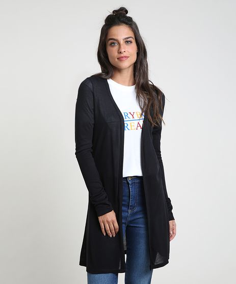 blusa de frio feminina comprida