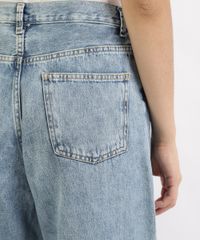 Calca-Jeans-Feminina-Mindset-Wide-Reta-Cintura-Alta-Marmorizada-com-Bolsos-Azul-Claro-9960920-Azul_Claro_4