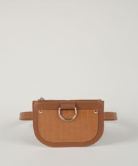 Pochete-Feminina-Texturizada-Marrom-9439378-Marrom_2
