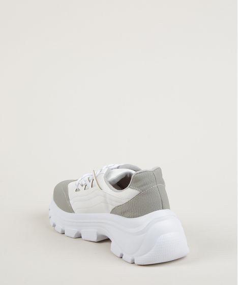 tenis chunky vizzano branco