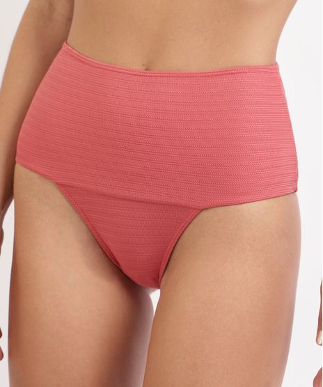 Biquini-Calcinha-Feminino-HotPant-em-Malha-Texturizada-Vermelho-Claro-9955973-Vermelho_Claro_1