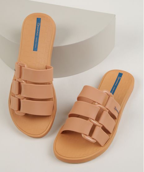 Rasteirinha-Feminina-Ipanema-Bold-com-Fivelas-Marrom-Claro-9960600-Marrom_Claro_1