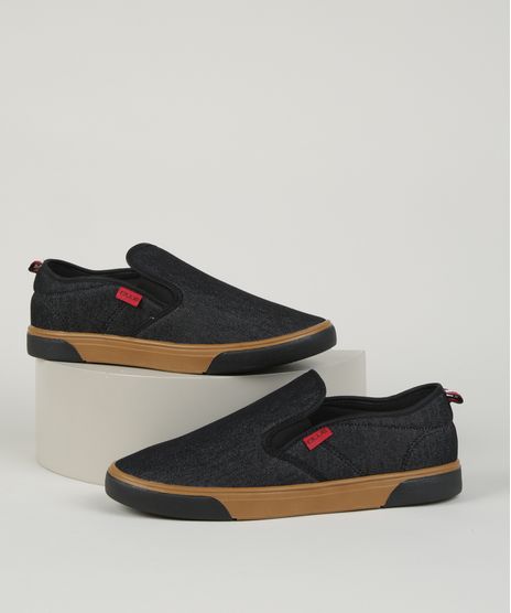 Tenis-Masculino-Ollie-Slip-On-Invictos-Preto-9961199-Preto_1