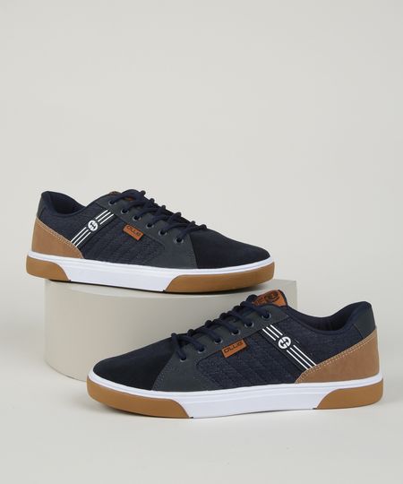 Tenis-Masculino-Ollie-Sonic-com-Recorte-Cano-Baixo-Azul-Marinho-9961203-Azul_Marinho_1