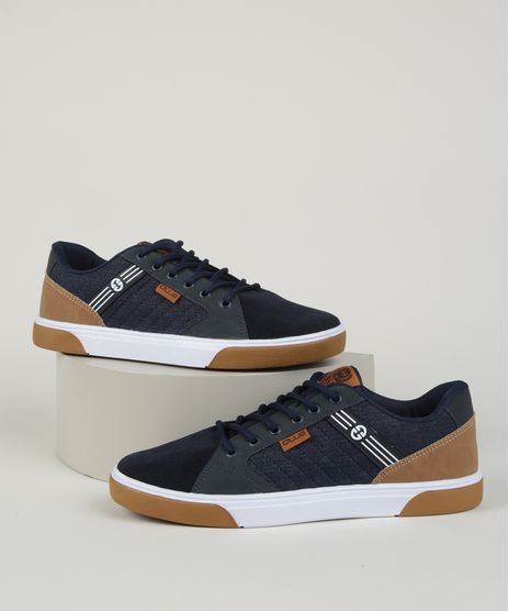 Tenis-Masculino-Ollie-Sonic-com-Recorte-Cano-Baixo-Azul-Marinho-9961203-Azul_Marinho_1