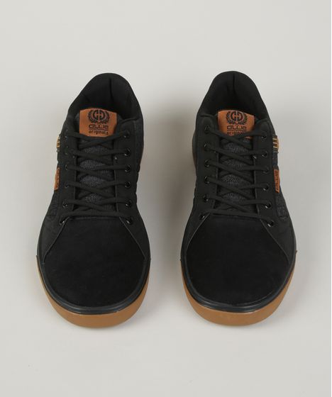 tenis baixo preto masculino