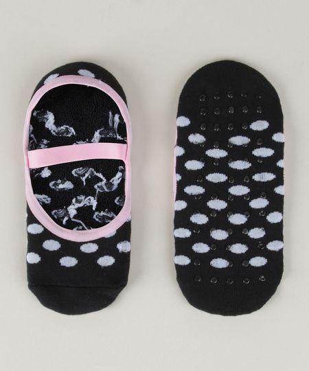 Meia-Feminina-Sapatilha-Estampada-de-Poa-Antiderrapante-Preta-9961833-Preto_1 Meia-Feminina-Sapatilha-Estampada-de-Poa-Antiderrapante-Preta-9961833-Preto_1
