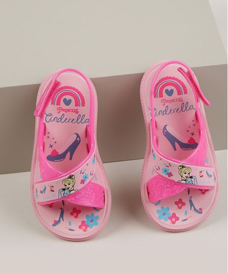 Papete-Infantil-Grendene-Cinderela-com-Velcro-Rosa-9962133-Rosa_1
