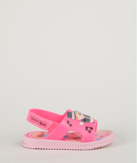 sandália infantil com velcro