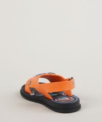 Papete-Infantil-Grendene-Mundo-Bita-com-Velcro-Vem-com-Brinde-Torre-Laranja-9962164-Laranja_4