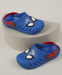 Babuche-Infantil-Grendene-Homem-Aranha--Azul-9962312-Azul_1