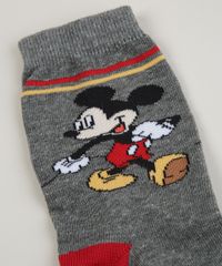 Meia-infantil-Cano-Medio-Mickey-Cinza-9962625-Cinza_2