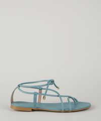 Rasteirinha-Feminina-com-tira-para-Amarrar-Azul-9963806-Azul_2