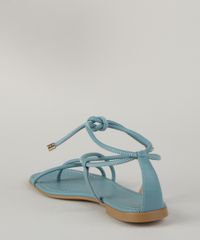 Rasteirinha-Feminina-com-tira-para-Amarrar-Azul-9963806-Azul_4