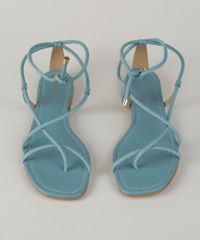 Rasteirinha-Feminina-com-tira-para-Amarrar-Azul-9963806-Azul_5