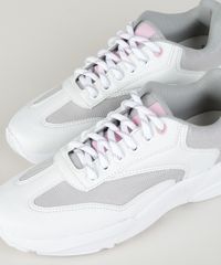 Tenis-Feminino-Sneaker-Chunky-com-Recortes-Branco-9962575-Branco_3