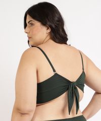 Biquini-Top-Faixa-Plus-Size-Texturizado-com-Bojo-e-Alca-Removiveis-Protecao-UV50--Verde-Escuro-9958185-Verde_Escuro_2