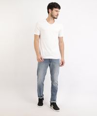 Kit-de-2-Camisetas-Masculinas-Basicas-Manga-Curta-Gola-V-Multicor-9962747-Multicor_3