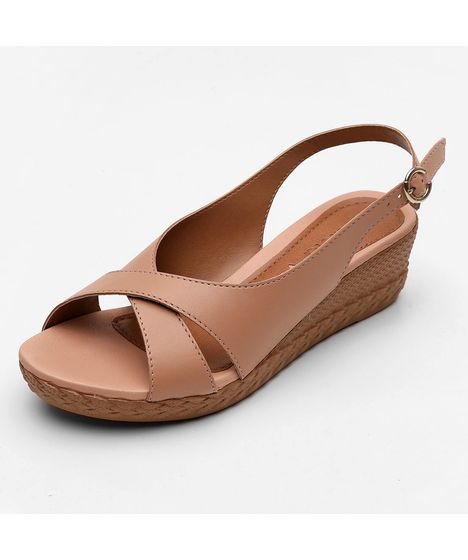 sandalias anabela azaleia