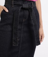 Saia-Jeans-Feminina-Midi-Lapis-com-Recorte-Bolsos-e-Faixa-Para-Laco-Azul-Escuro-9944963-Azul_Escuro_4