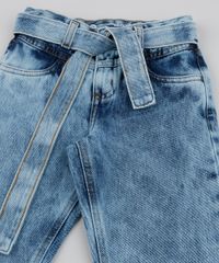 Calca-Jeans-Infantil-Jogger-com-Bolsos-e-Faixa-para-Amarrar-Azul-Claro-9961738-Azul_Claro_3