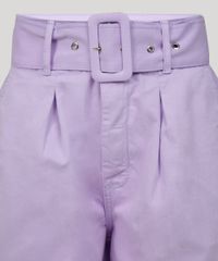Bermuda-de-Sarja-Feminina-Clochard-Cintura-Super-Alta-com-Faixa-para-Amarrar-Lilas-9965043-Lilas_6