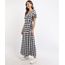 Vestido-Feminino-Midi-Transpassado-Estampado-Xadrez-Manga-Curta-Azul-Marinho-9948102-Azul_Marinho_1