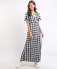Vestido-Feminino-Midi-Transpassado-Estampado-Xadrez-Manga-Curta-Azul-Marinho-9948102-Azul_Marinho_3