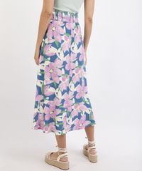 Saia-Feminina-Midi-Estampada-Floral-com-Lastex-e-Fenda-Roxa-9955405-Roxo_2